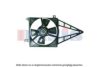 OPEL 1314493 Fan, radiator